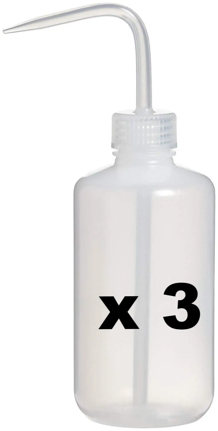 Thinners Solvent Squirter Spray Maintence Gun Cleaning Bottle 1L X 3 1