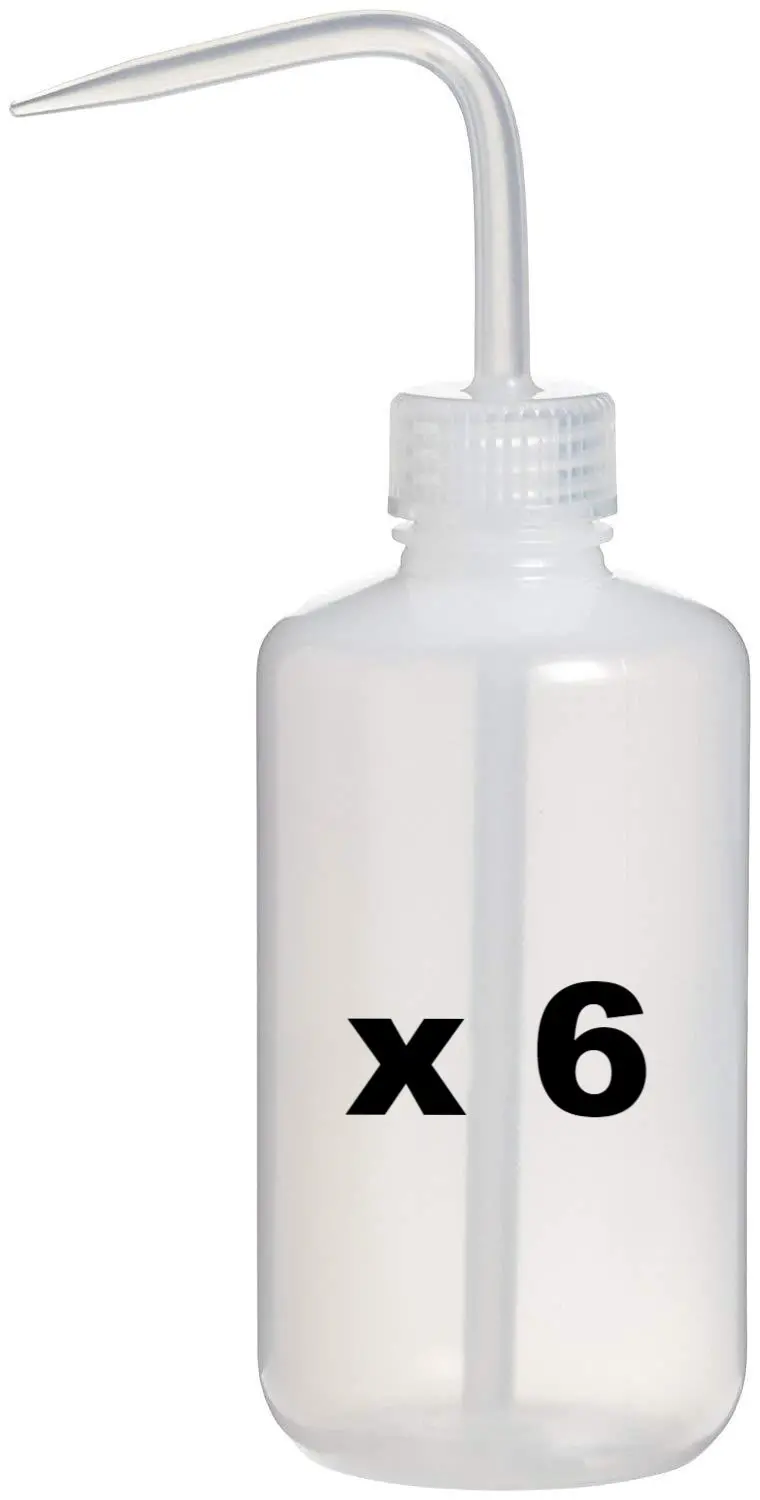 Thinners Solvent Squirter Spray Maintence Gun Cleaning Bottle 1L X 6 1