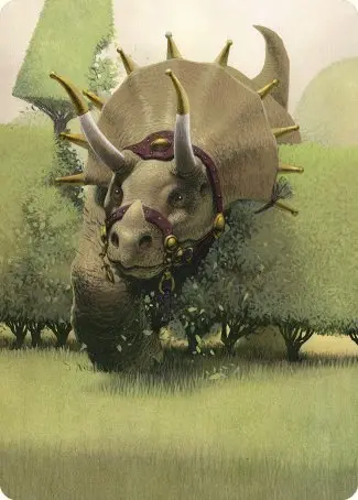 Regal Behemoth Art Card [Commander Masters Art Series] 1