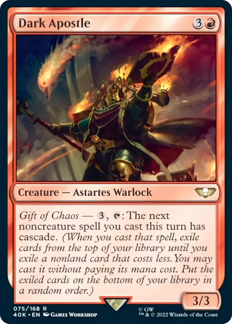 Dark Apostle (Surge Foil) [Warhammer 40,000] 1