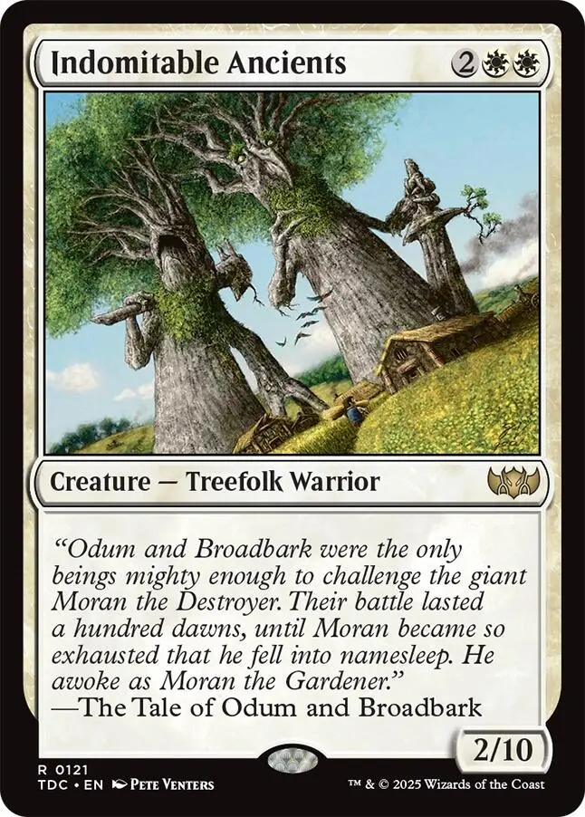 Indomitable Ancients [Tarkir: Dragonstorm Commander] 1