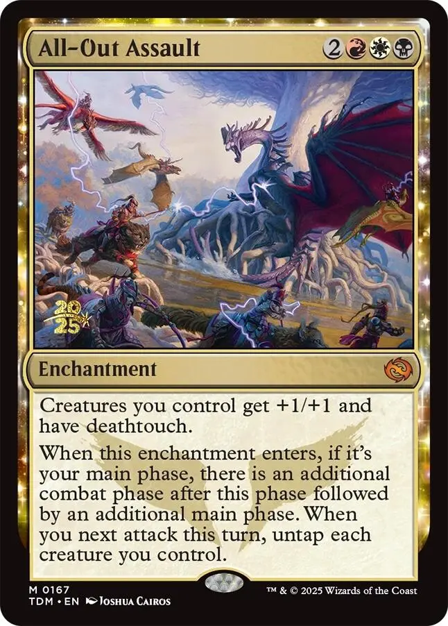 All-Out Assault [Tarkir: Dragonstorm Prerelease Promos] 1