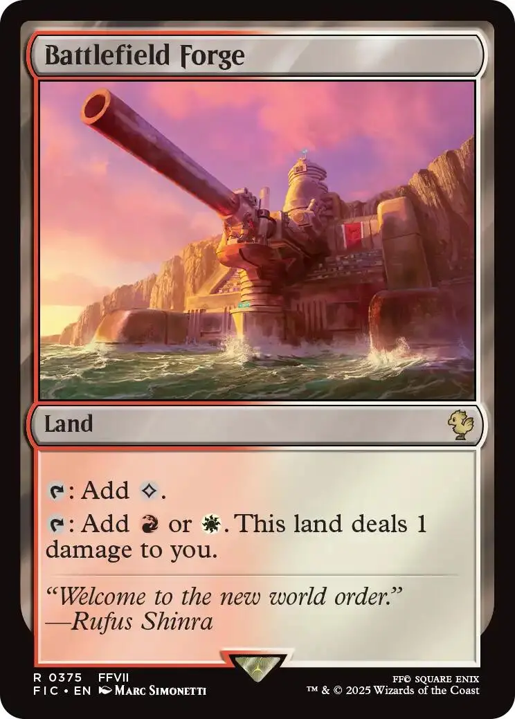 Battlefield Forge (Surge Foil) [Final Fantasy Commander] 1