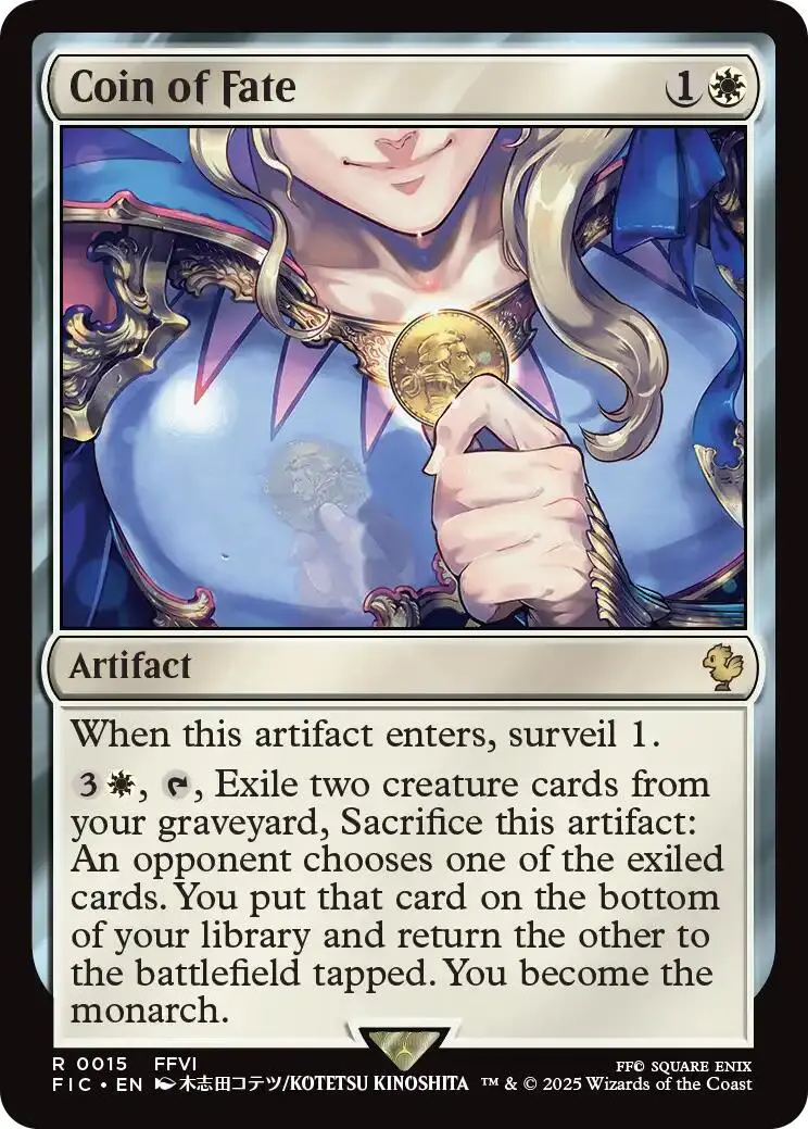 Coin Of Fate (Surge Foil) [Final Fantasy Commander] 1