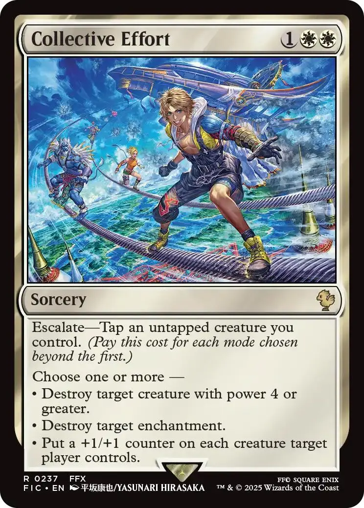 Collective Effort (Surge Foil) [Final Fantasy Commander] 1