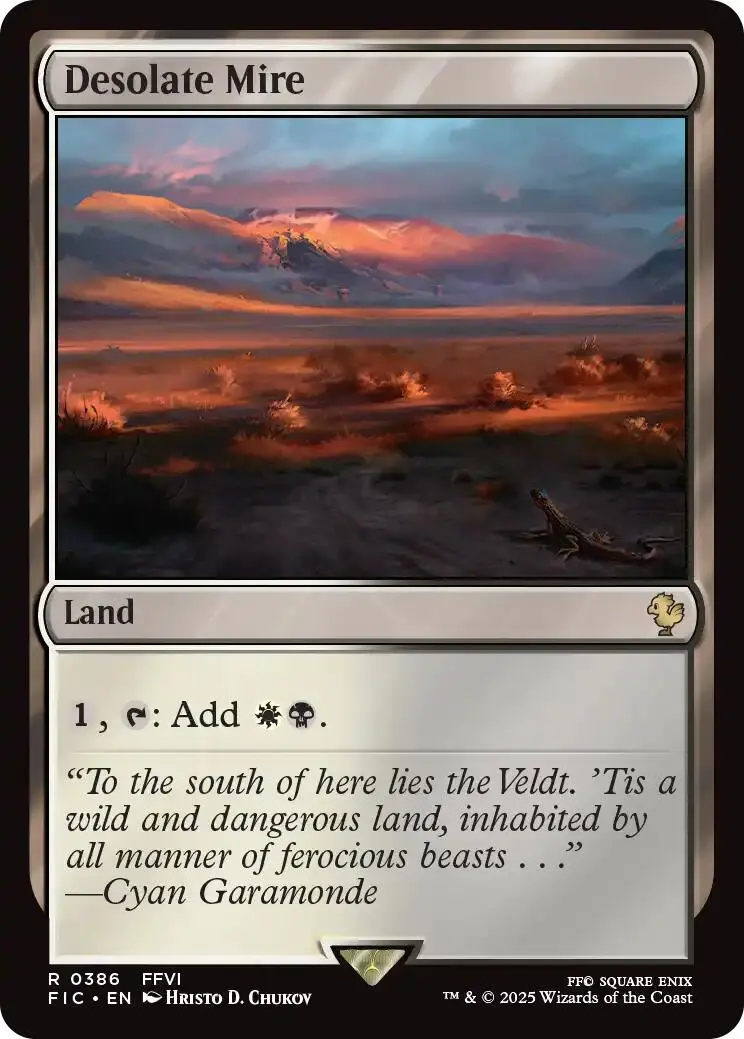 Desolate Mire (Surge Foil) [Final Fantasy Commander] 1