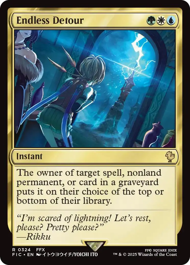 Endless Detour (Surge Foil) [Final Fantasy Commander] 1