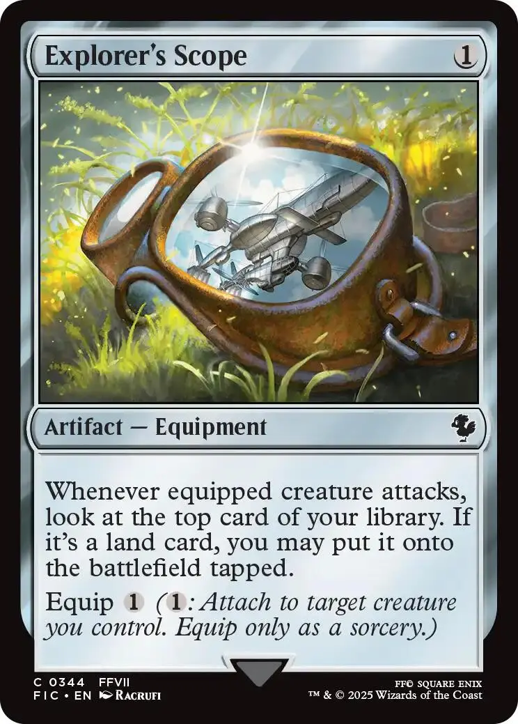 Explorer's Scope (Surge Foil) [Final Fantasy Commander] 1