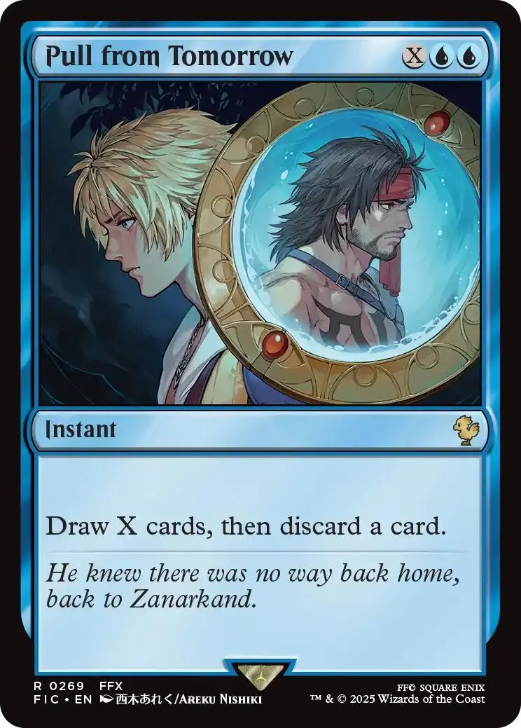Pull From Tomorrow (Surge Foil) [Final Fantasy Commander] 1