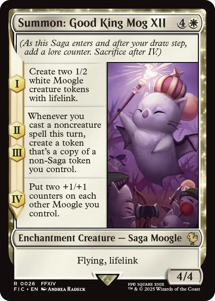 Summon: Good King Mog Xii (Surge Foil) [Final Fantasy Commander] 1