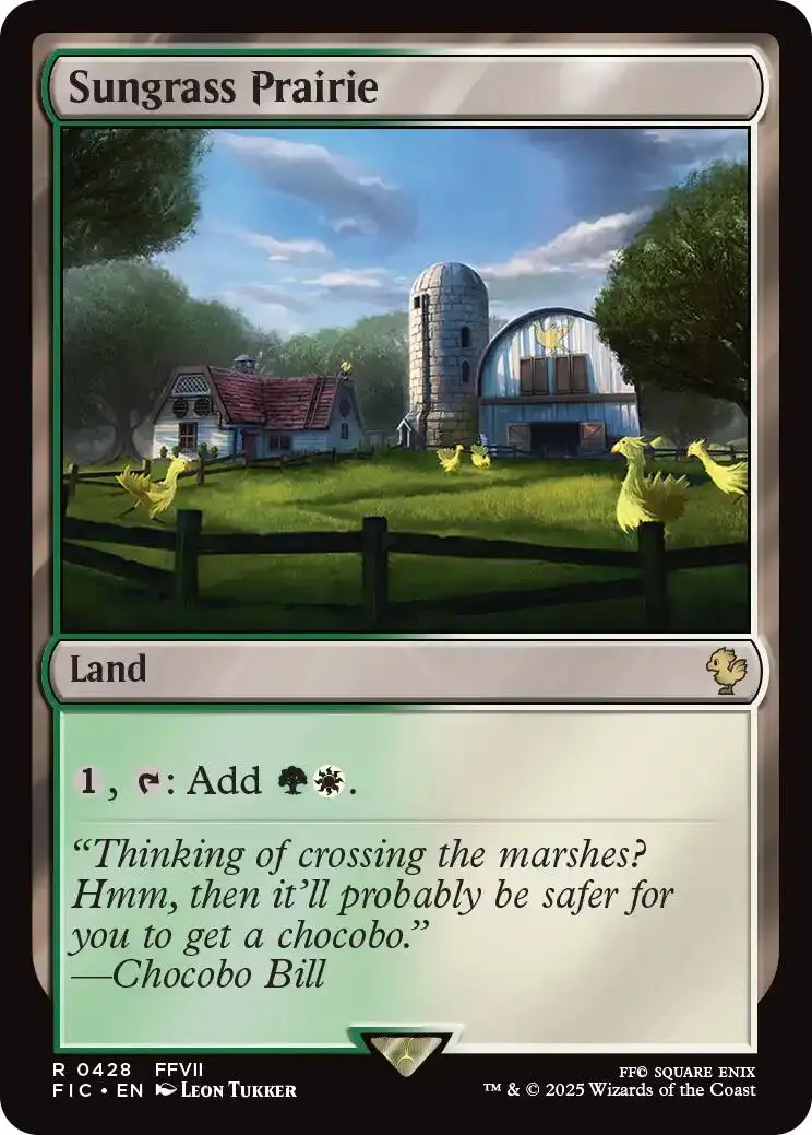Sungrass Prairie (Surge Foil) [Final Fantasy Commander] 1