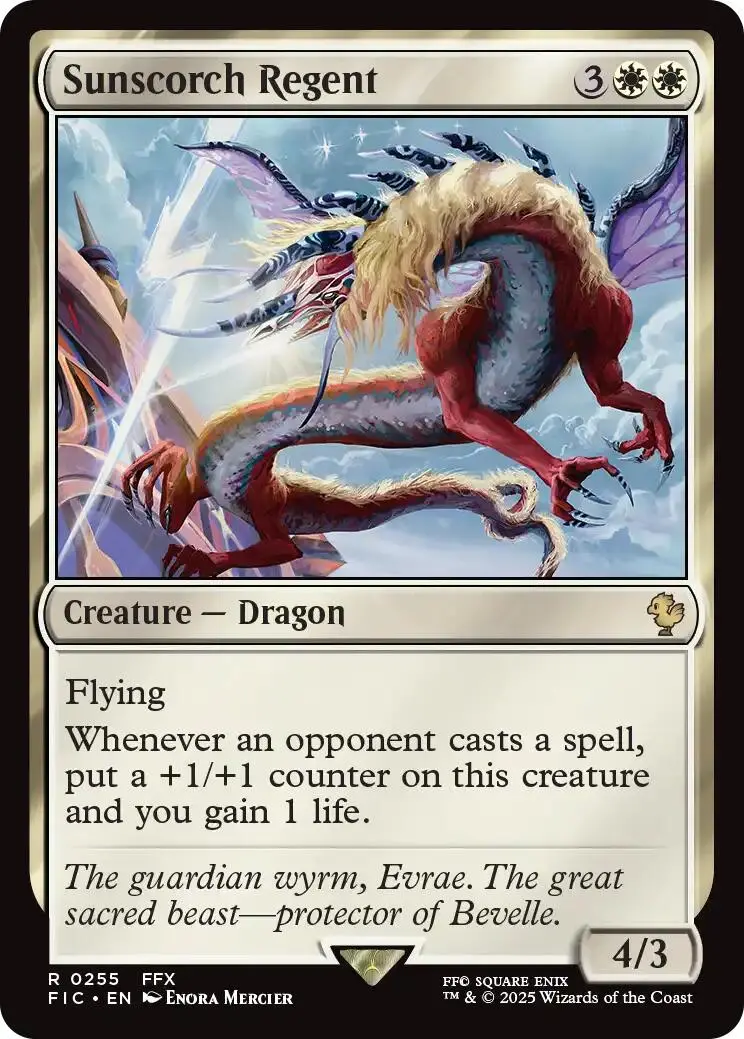 Sunscorch Regent (Surge Foil) [Final Fantasy Commander] 1