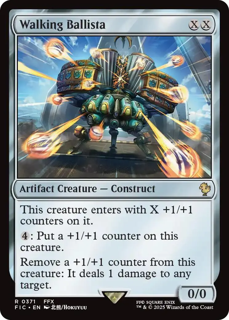 Walking Ballista (Surge Foil) [Final Fantasy Commander] 1