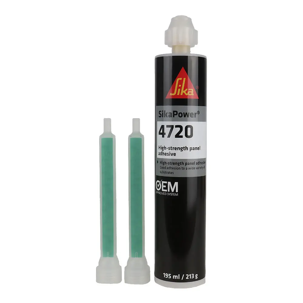 Sikapower 4720 High Strength Epoxy Panel Adhesive 2 Component Bonding 195Ml 1