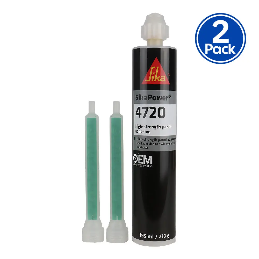 Sikapower 4720 High Strength Epoxy Panel Adhesive 2 Component Bonding 195Ml X2 1