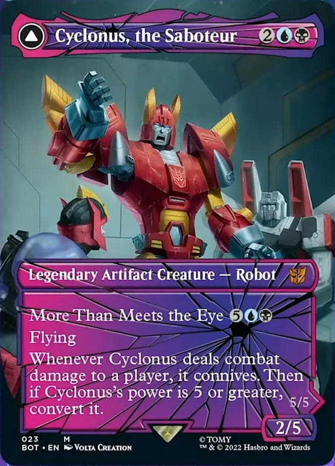 Cyclonus, The Saboteur // Cyclonus, Cybertronian Fighter (Shattered Glass) [Transformers] 1