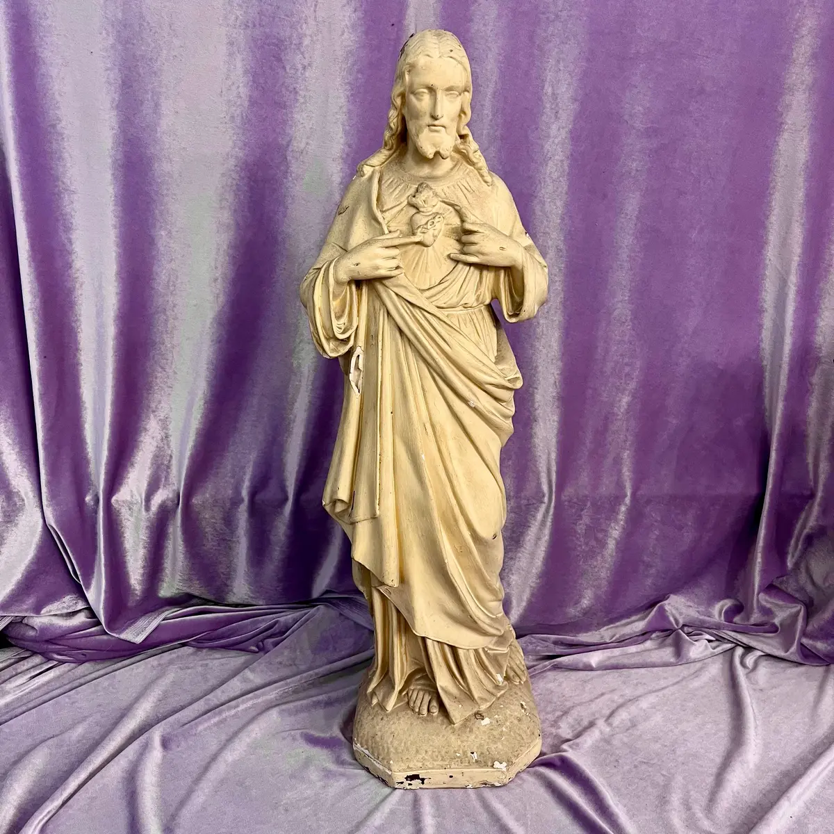 Devotional Sacred Heart Sculpture 1