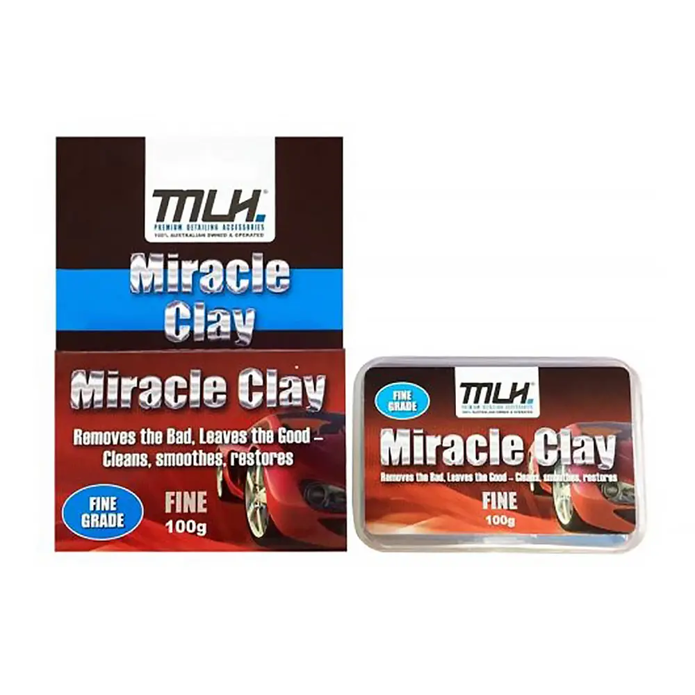 Mlh Miracle Clay Block Fine 100G Overspray Paint Contaminant Remover 1