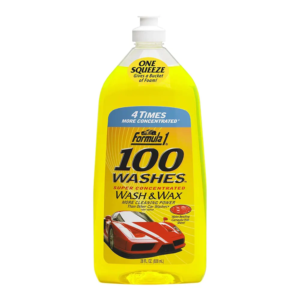 Formula 1 100 Washes Super Concentrated Wash & Wax 828Ml Carnauba 1