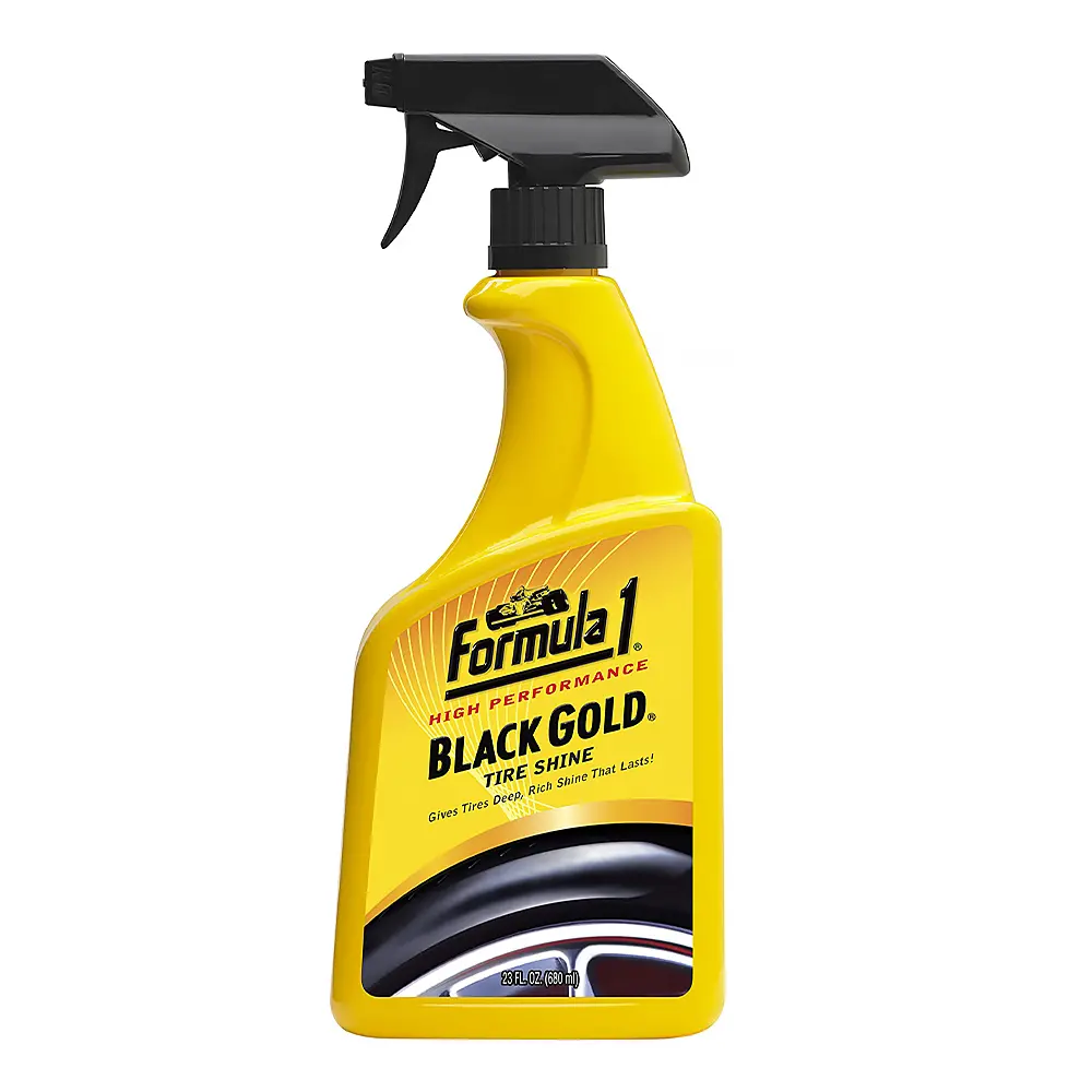 Formula 1 High Performance Black Gold Tire Shine 680Ml Car Care Auto Detailing 1