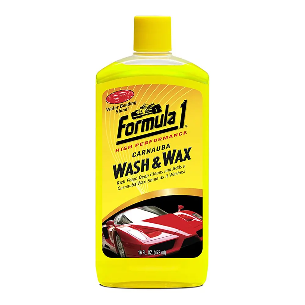 Formula 1 High Performance Carnauba Wash And Wax 473Ml Car Care Auto Detailing 1