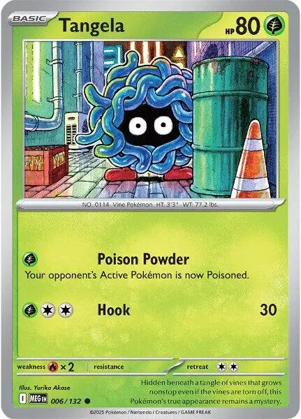 Tangela (006/132) [Mega Evolution: Base Set] 1