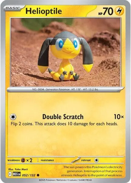 Helioptile (052/132) [Mega Evolution: Base Set] 1