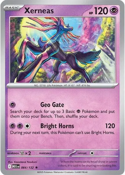 Xerneas (064/132) [Mega Evolution: Base Set] 1