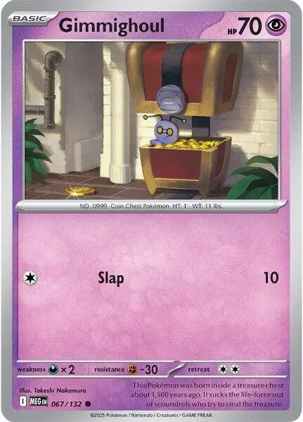 Gimmighoul (067/132) [Mega Evolution: Base Set] 1