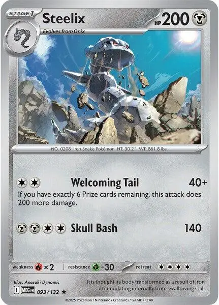 Steelix (093/132) [Mega Evolution: Base Set] 1