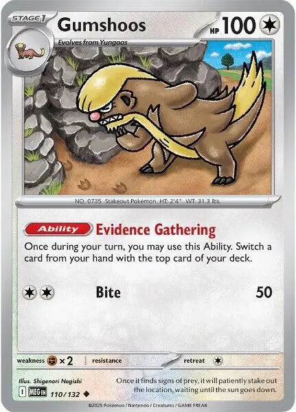 Gumshoos (110/132) [Mega Evolution: Base Set] 1