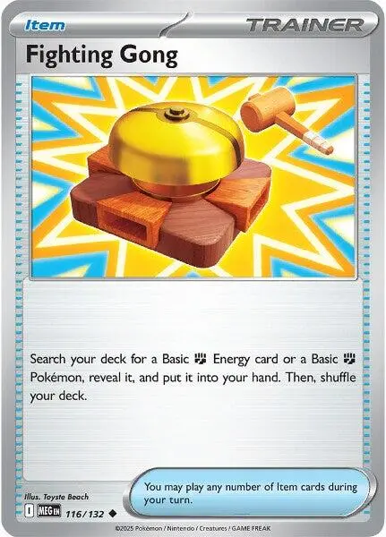 Fighting Gong (116/132) [Mega Evolution: Base Set] 1