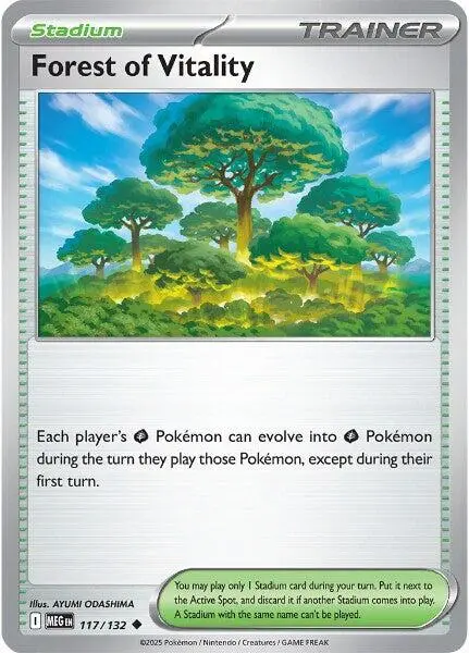 Forest Of Vitality (117/132) [Mega Evolution: Base Set] 1