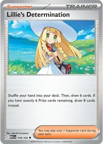Lillie's Determination (119/132) [Mega Evolution: Base Set] 1