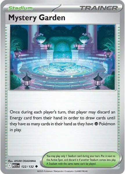 Mystery Garden (122/132) [Mega Evolution: Base Set] 1