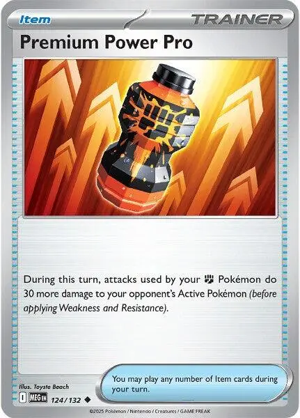 Premium Power Pro (124/132) [Mega Evolution: Base Set] 1