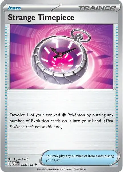 Strange Timepiece (128/132) [Mega Evolution: Base Set] 1