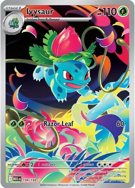 Ivysaur (134/132) [Mega Evolution: Base Set] 1
