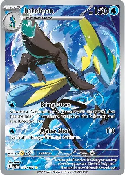 Inteleon (142/132) [Mega Evolution: Base Set] 1