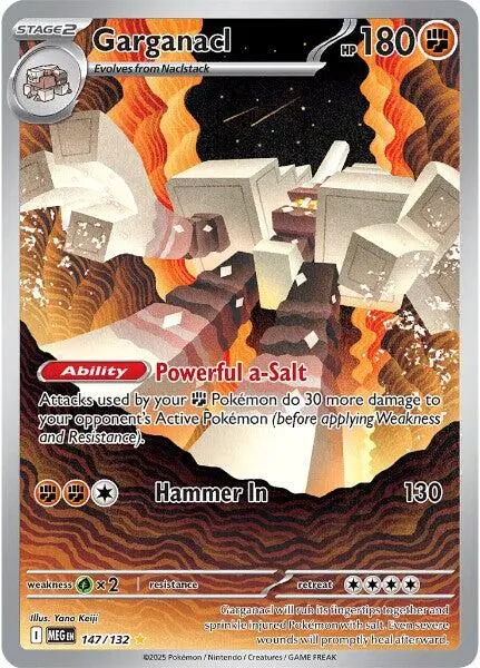 Garganacl (147/132) [Mega Evolution: Base Set] 1
