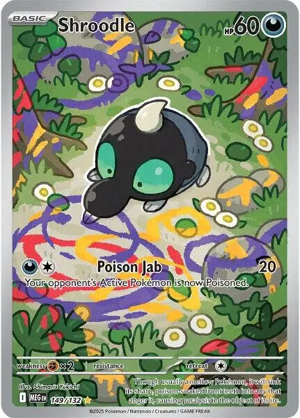 Shroodle (149/132) [Mega Evolution: Base Set] 1