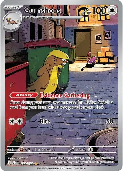 Gumshoos (153/132) [Mega Evolution: Base Set] 1