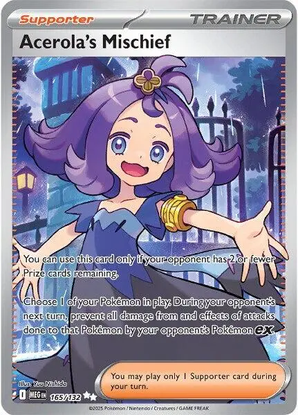 Acerola's Mischief (165/132) [Mega Evolution: Base Set] 1