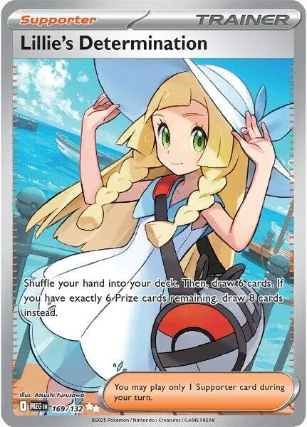 Lillie's Determination (169/132) [Mega Evolution: Base Set] 1