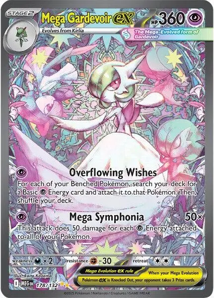 Mega Gardevoir Ex (178/132) [Mega Evolution: Base Set] 1