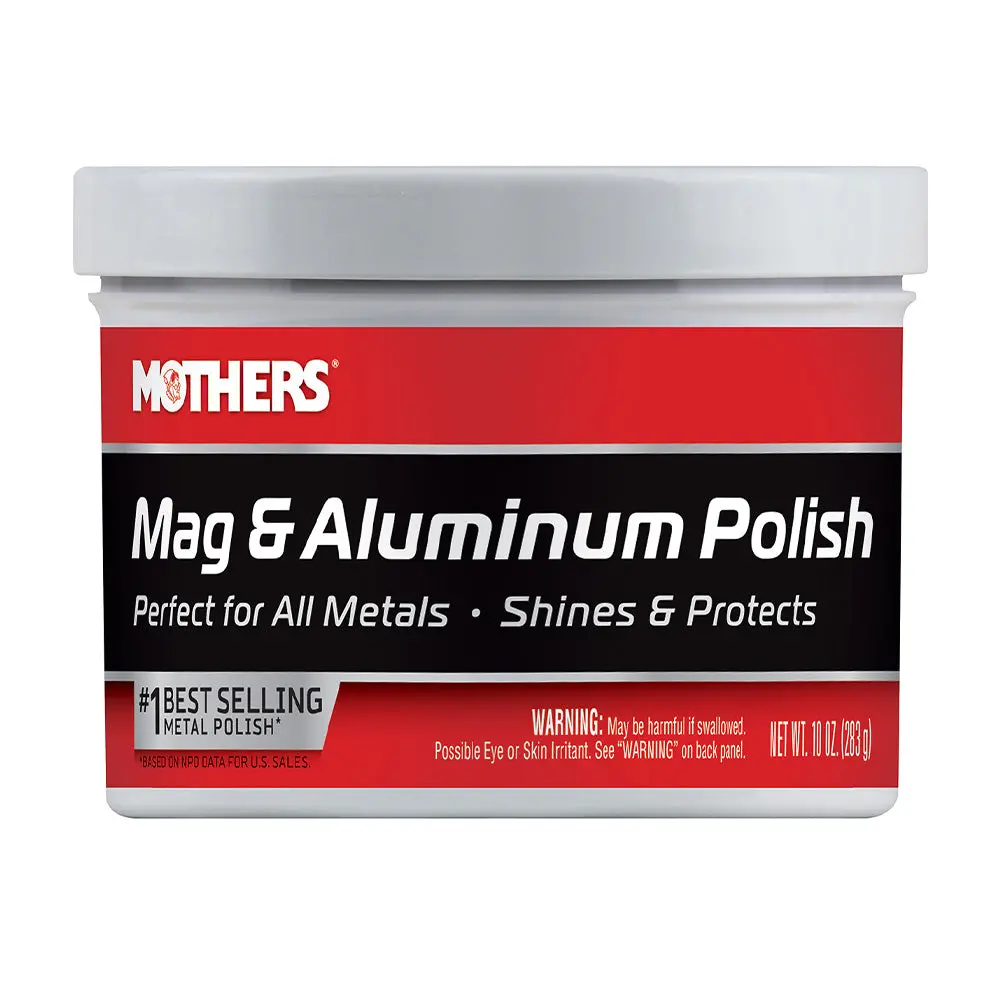 Mothers Metal Polish Mag And Aluminium Wheel Rim Shine Protect 283G 05101 1