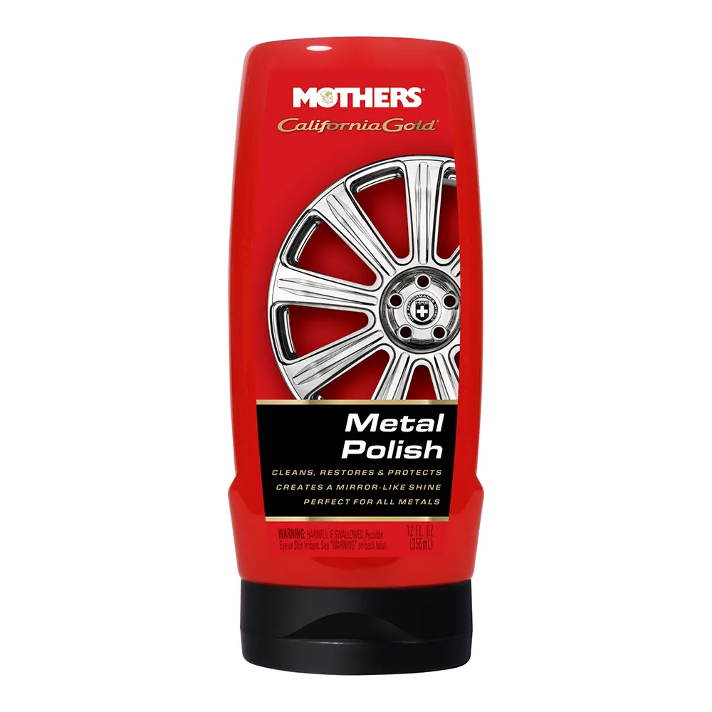 Mothers California Gold Metal Polish 335Ml Clean Shine Protect All Metals 1