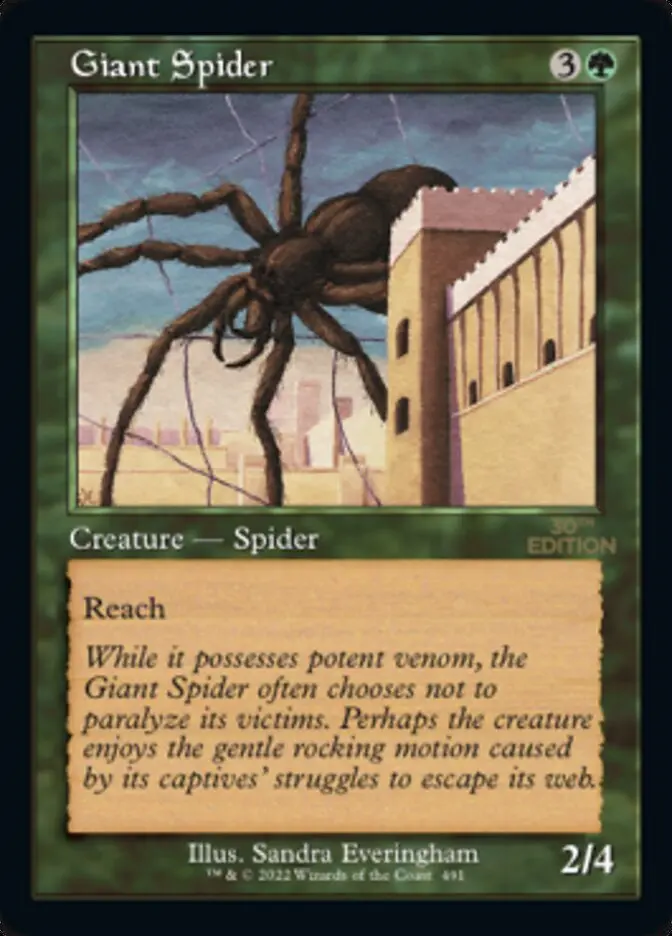 Giant Spider (Retro) [30Th Anniversary Edition] 1