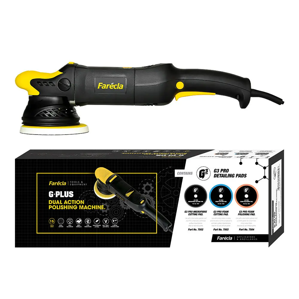 Farecla G Plus Electric Dual Action Polisher Machine 15Mm Orbit 1