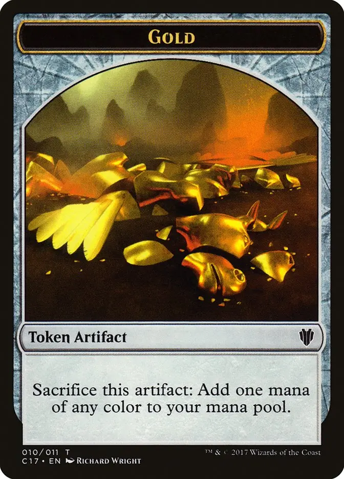 Gold Token [Commander 2017 Tokens] 1